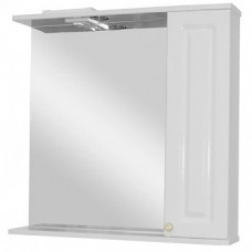 Шкаф зеркальный в ванную комнату 'НАТАЛИЯ 75' с подсветкой